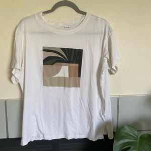 women's Madewell graphic tee size M